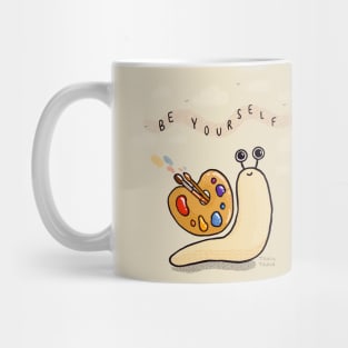 Be Yourself / Artsy Snail Mug